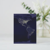 地球の夜 ポストカード (スタンド正面)