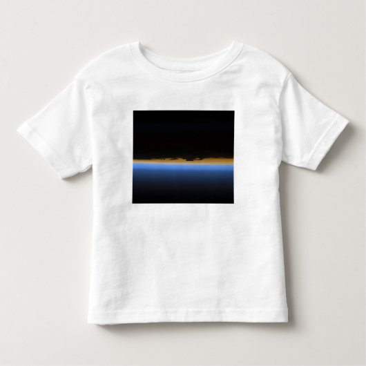 地球の大気の層 トドラーTシャツ (正面)