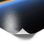 地球の大気の層 フォトプリント            (角)