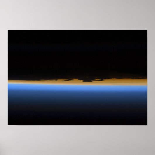 地球の大気の層 ポスター (正面)