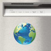 地球の大陸地球磁石 マグネット (インサイチュ (食洗機))