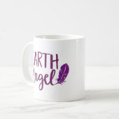 地球の天使のマグ コーヒーマグカップ (正面左)