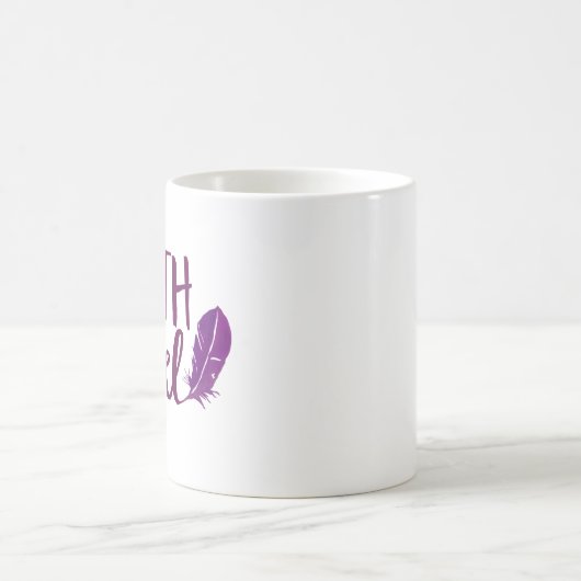 地球の天使のマグ コーヒーマグカップ (中央)