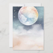 地球の天空40歳の誕生日 招待状 (裏面)