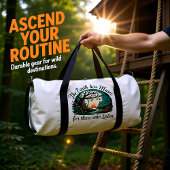 地球の奏でる音楽" - 自然愛好家のための ダッフルバッグ