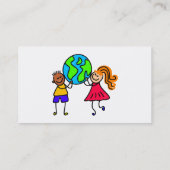 地球の子供 名刺 (裏面)