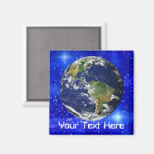 地球の宇宙磁石 マグネット (正面/裏面)