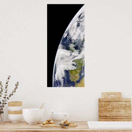 地球の宇宙 ポスター (キッチン)