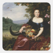 地球の寓話 スクエアシール (正面)