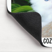 地球の居心地のよい子ネコの天国 マウスパッド (コーナー)