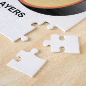 地球の層(地球科学の地質学) ジグソーパズル (側面)