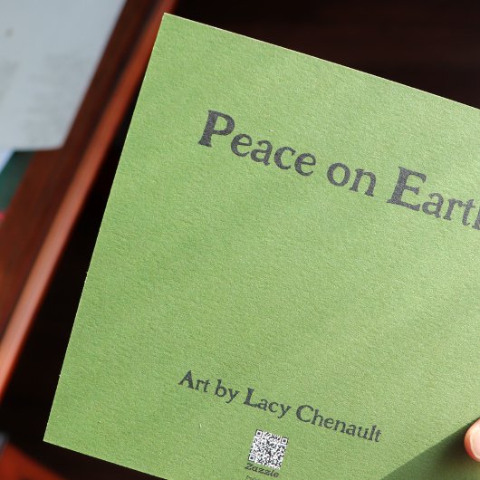 地球の平和と世界の平和への希望の鳩 シーズンカード