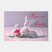 地球の平和のフォーマット ドアマット (正面)