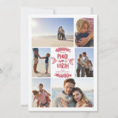 地球の平和の写真数々のクリスマスカード シーズンカード (正面)