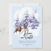 地球の平和を願う水彩の森 シーズンカード (正面)