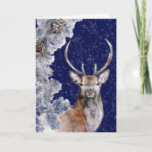 地球の平和クリスマスディアー シーズンカード (正面)