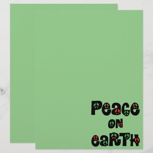 地球の平和クリスマス (正面/裏面)