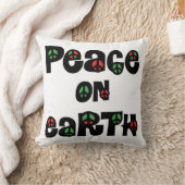 地球の平和クリスマス クッション (ブランケット)