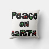 地球の平和クリスマス クッション (裏面)