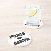 地球の平和クリスマス コースター (側面)