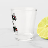 地球の平和クリスマス ショットグラス (右)