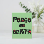 地球の平和クリスマス シーズンカード (スタンド正面)