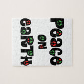 地球の平和クリスマス ジグソーパズル (横)