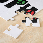 地球の平和クリスマス ジグソーパズル (側面)