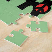 地球の平和クリスマス ジグソーパズル (側面)