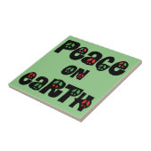 地球の平和クリスマス タイル (側面)