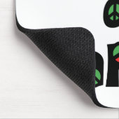 地球の平和クリスマス マウスパッド (コーナー)