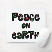 地球の平和クリスマス マウスパッド (マウス)