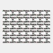 地球の平和クリスマス ラッピングペーパーシート (正面3)