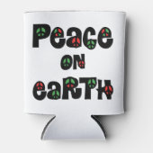 地球の平和クリスマス 缶クーラー (正面)