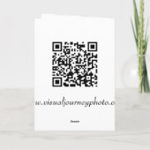 地球の平和ステンドグラスのクリスマスカード シーズンカード (裏面)