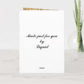 地球の平和ビクトリアン シーズンカード (裏面)