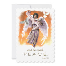 地球の平和。アフリカ系アメリカ人エンジェル