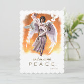 地球の平和。アフリカ系アメリカ人エンジェル シーズンカード (スタンド正面)