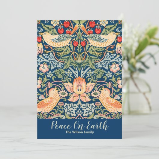 地球の平和 ウィリアム・モリス ヴィンテージ カスタム シーズンカード (スタンド正面)