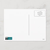 地球の平和。カスタム年 シーズンポストカード (裏面)