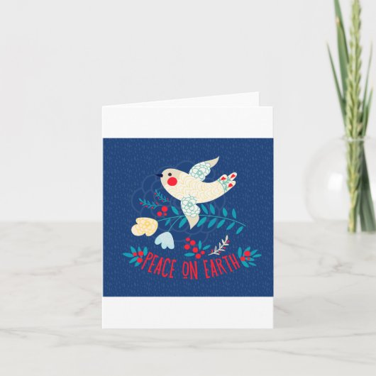 地球の平和 カード (正面)