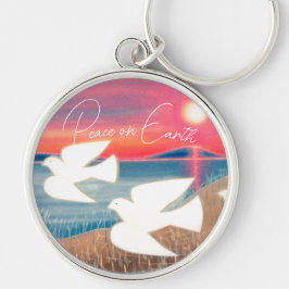 地球の平和 キーホルダー