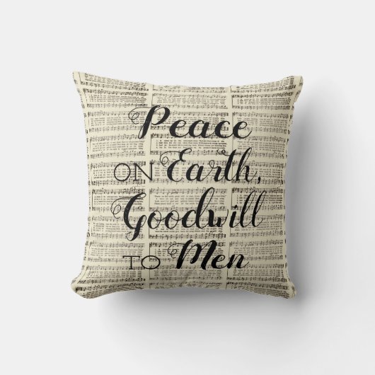 地球の平和 クッション (正面)