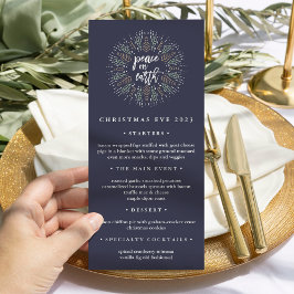 地球の平和 |クリスマスイブディナーメニュー メニュー