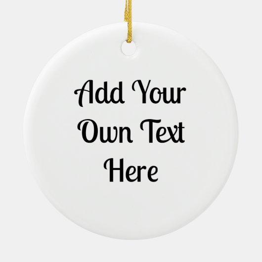 地球の平和 |クリスマス セラミックオーナメント (裏面)