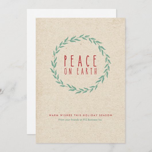 地球の平和 シーズンカード (正面/裏面)