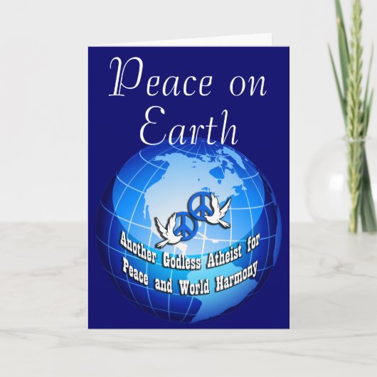 地球の平和 シーズンカード (正面)