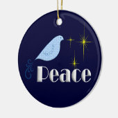 地球の平和 セラミックオーナメント (左)