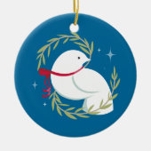 地球の平和 セラミックオーナメント (正面)