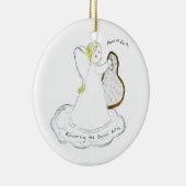 地球の平和 セラミックオーナメント (右)